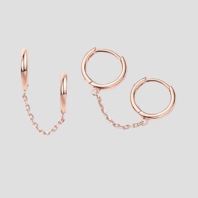 Velluna Modern Gold Earrings