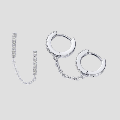 Velluna Modern Gold Earrings