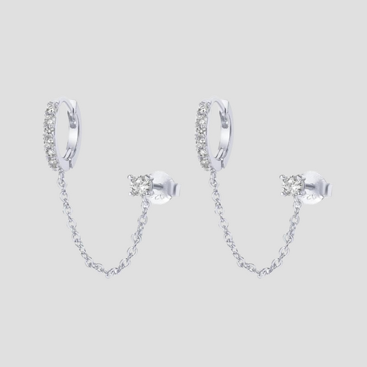 Velluna Modern Gold Earrings