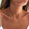 Velluna Dainty Cross Necklace