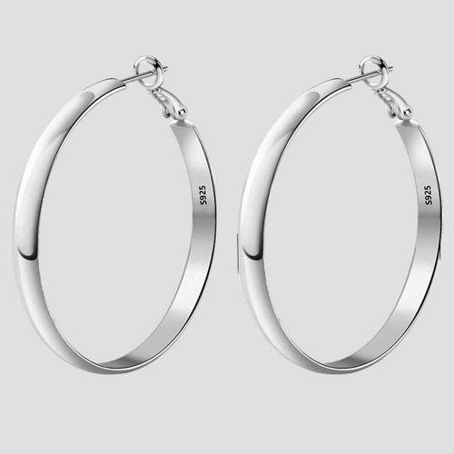 Velluna Chic Sterling Hoops